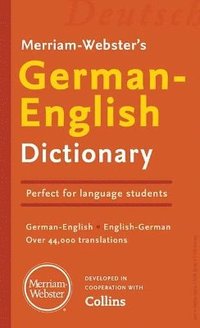 bokomslag Merriam-Webster's German-English Dictionary