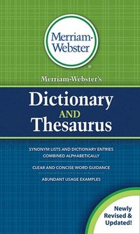 bokomslag Merriam-Websters Dictionary and Thesaurus: Revised and Updated