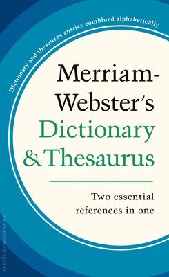 bokomslag Merriam-Webster's Dictionary and Thesaurus