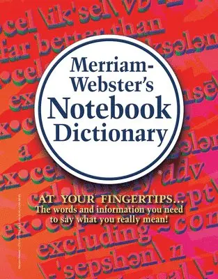 Merriam-Webster - Merriam-Webster's Notebook Dictionary, Häftad. Tillgänglighet: Lägg i varukorg