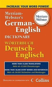 bokomslag M-W German-English Dictionary