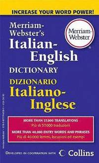 bokomslag M-W Italian-English Dictionary