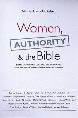 bokomslag Women, Authority & the Bible