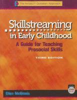 bokomslag Skillstreaming in Early Childhood, Program Book