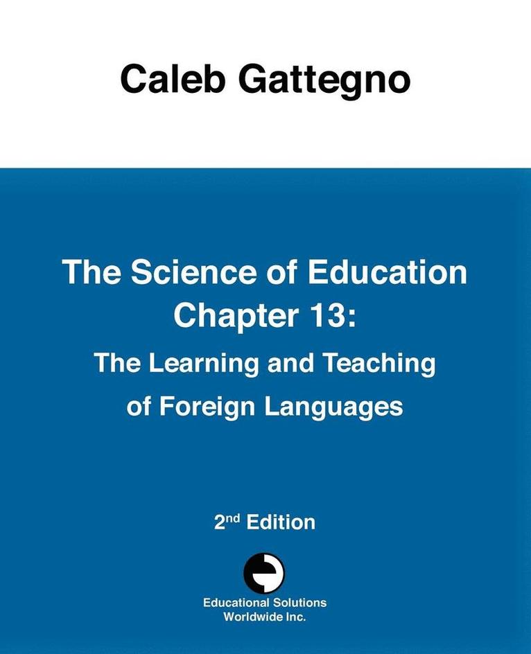 The Science of Education Chapter 13 1