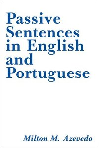 bokomslag Passive Sentences in English and Portuguese