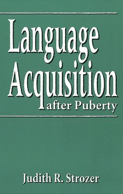 bokomslag Language Acquisition after Puberty