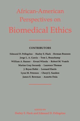 bokomslag African-American Perspectives on Biomedical Ethics