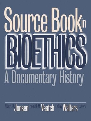 bokomslag Source Book in Bioethics