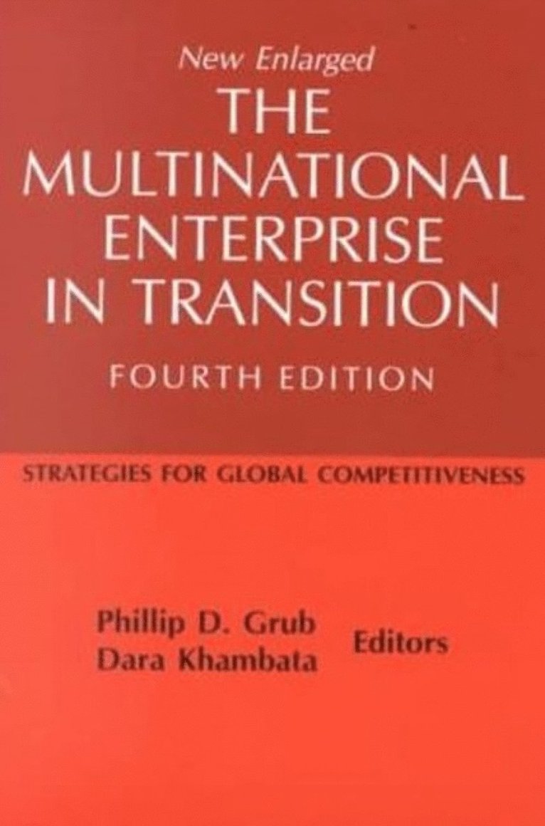 Multinational Enterprise in Transition 1