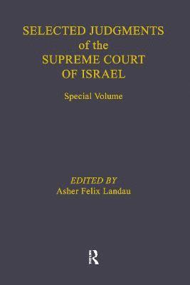 Selected Judgments of the Supreme Court of Israel 1