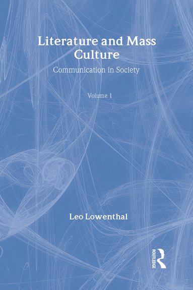 bokomslag Literature and Mass Culture