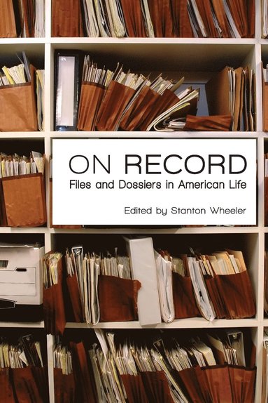 bokomslag On Record: Files/Dossiers - Ppr