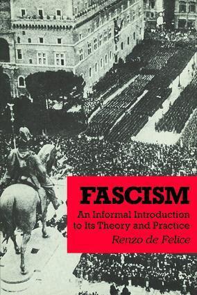 Renzo De Felice - Fascism, Häftad