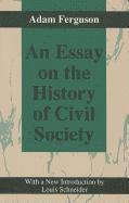 bokomslag An Essay on the History of Civil Society