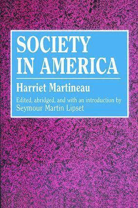 Harriet Martineau, Harriet Martineau - Society in America, Häftad