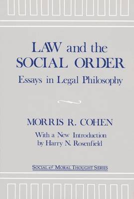 Law and the Social Order 1