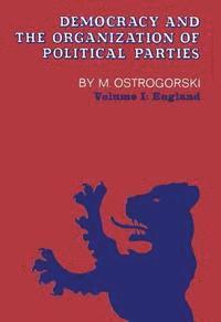 bokomslag Democracy and the Organization of Political Parties