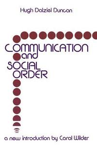 bokomslag Communication and Social Order