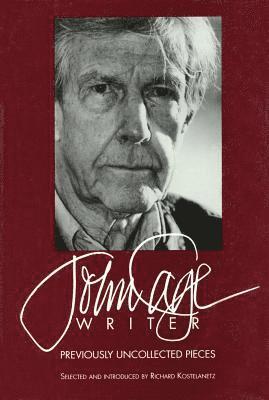 bokomslag John Cage: Writer