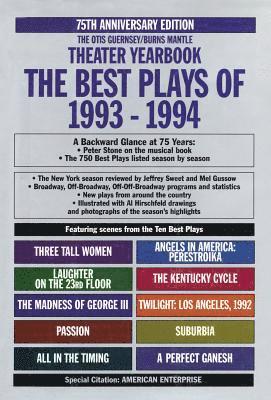 The Best Plays of 1993-1994 1