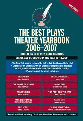 Jeffrey Eric Jenkins - Best Plays Theater Yearbook 2006-2007, Inbunden