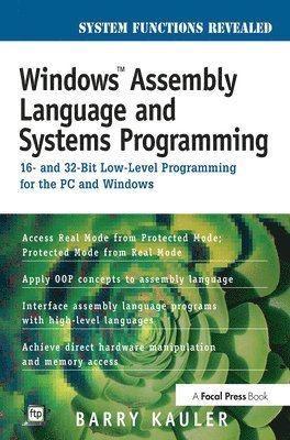 Windows Assembly Language and Systems Programming 1