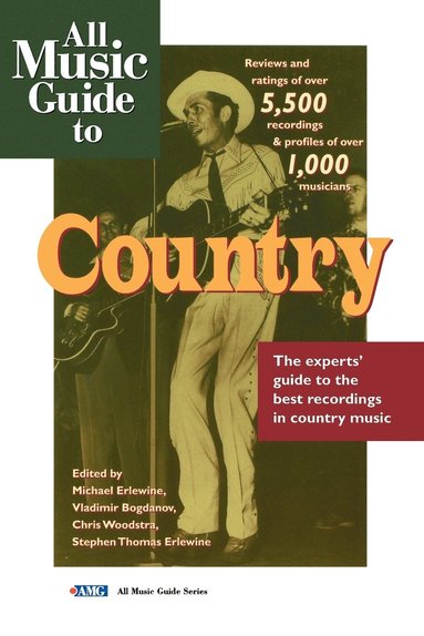 bokomslag All Music Guide to Country