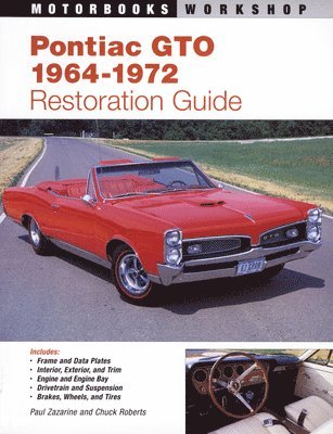 bokomslag Pontiac GTO Restoration Guide, 1964-1972 (Revised)