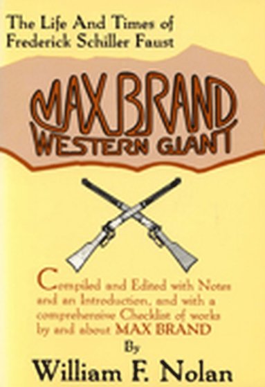 bokomslag Max Brand, Western Giant