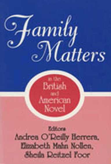 Herrera, Andrea O'Reilly Herrera - Family Matters in the British and American, Häftad
