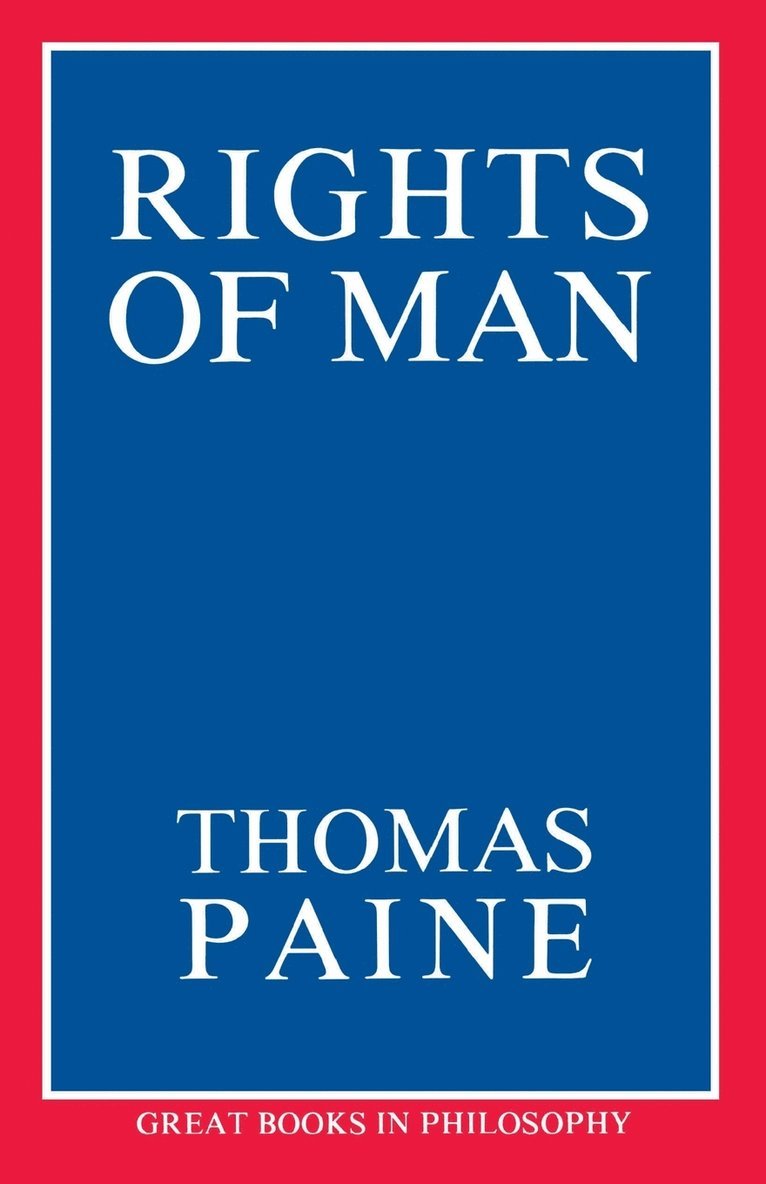 Thomas Paine - Rights of Man, Häftad