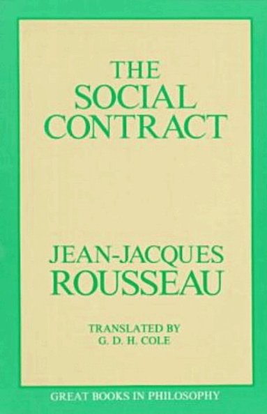 Jean-Jacques Rousseau - Social Contract, Häftad
