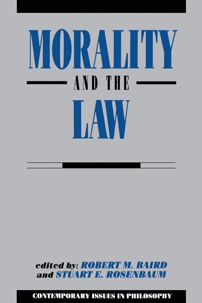 Morality and the Law
