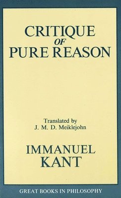 Critique of Pure Reason 1