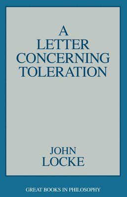 bokomslag A Letter Concerning Toleration