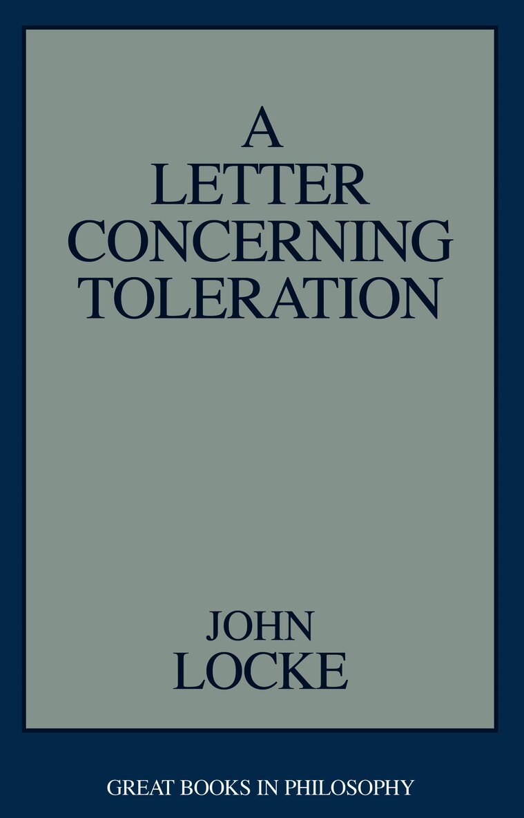 Letter Concerning Toleration