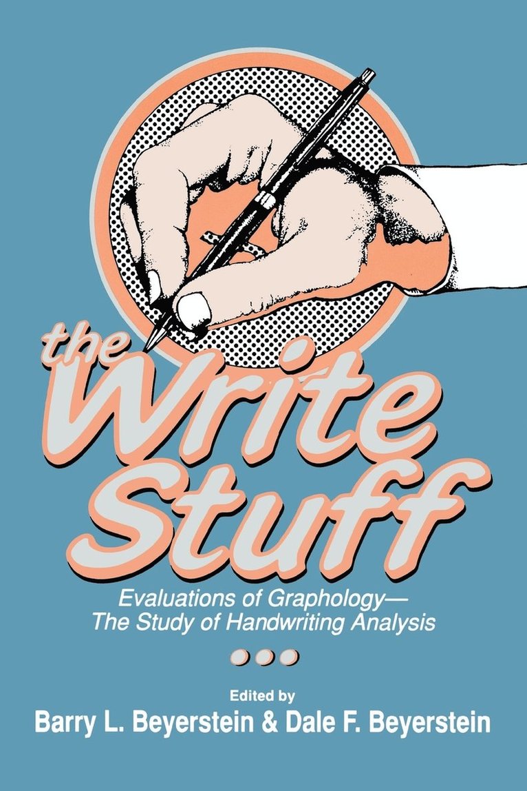 Barry L. Beyerstein, Barry L Beyerstein - Write Stuff, Häftad