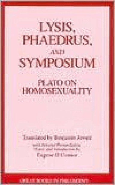 Plato, Benjamin Jowett - Lysis, Phaedrus, and Symposium, Häftad