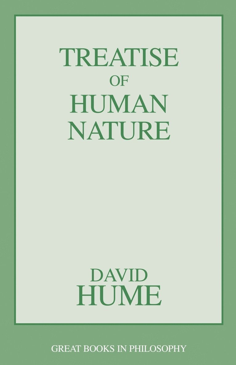 Treatise Of Human Nature 1