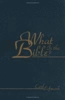 bokomslag What Is the Bible?