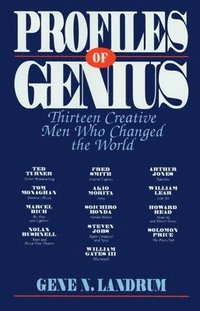 bokomslag Profiles of Genius