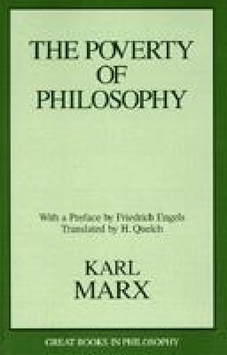 Poverty of Philosophy