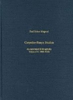bokomslag Carpatho-Rusyn Studies - An Annotated Biliography, Bibliography, 2005-2009