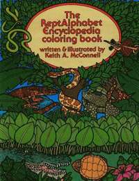 bokomslag Reptalphabet Encyclopedia Coloring Book