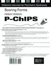 bokomslag Scoring Forms for P-ChIPS