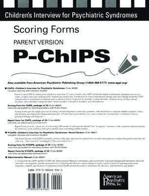Scoring Forms for P-ChIPS 1
