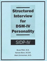bokomslag Structured Interview for DSM-IV¿ Personality (SIDP-IV)