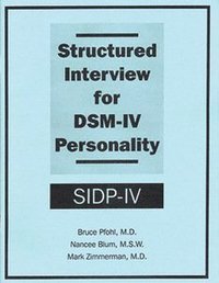 bokomslag Structured Interview for DSM-IV Personality (SIDP-IV)