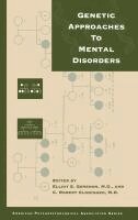 Elliot S. Gershon, C. Robert Cloninger - Genetic Approaches to Mental Disorders, Inbunden